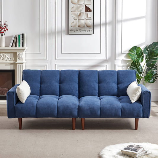 Convertible Futon Sofa Bed, Adjustable Couch Sleeper