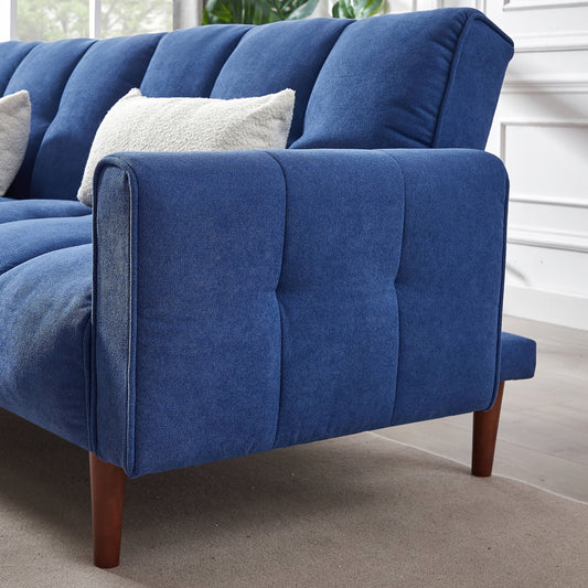 Convertible Futon Sofa Bed, Adjustable Couch Sleeper